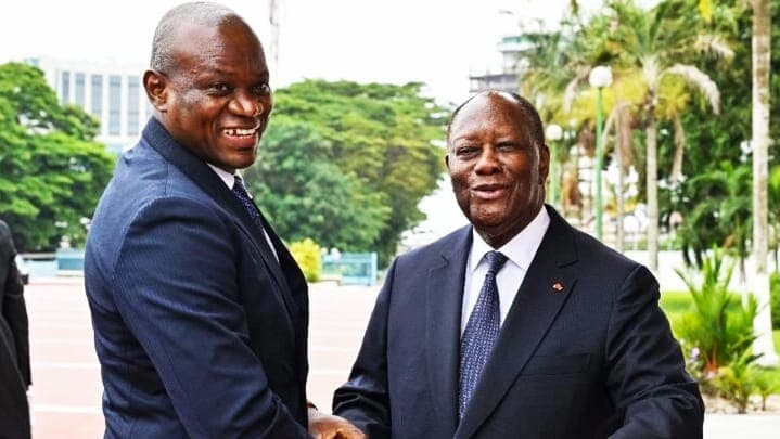 En visite d’amitié et de travail en Côte d’Ivoire: Le Général Brice Oligui N’Guema sollicite Ouattara pour un plaidoyer auprès de l’UA, en vue de la levée des sanctions qui pèsent sur le Gabon