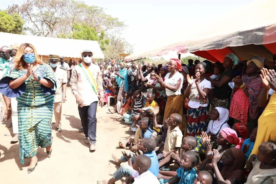Crise sécuritaire dans les pays du Sahel : Au moins 56.000 personnes cherchent refuge dans le nord de la Côte d’Ivoire