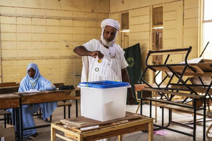 Présidentielle en Mauritanie: Les résultats provisoires placent Mohamed Ghazouani en tête, l’opposant Biram Dah Abeid conteste