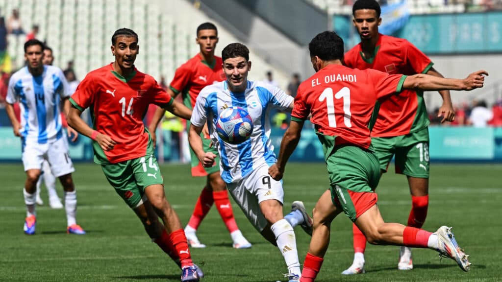 JO 2024 : Football, le Maroc s’impose face à l’Argentine (2-1) en match inaugural