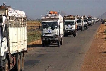 Soudan : Crise alimentaire, les premiers convois d’aide arrivent au Darfour