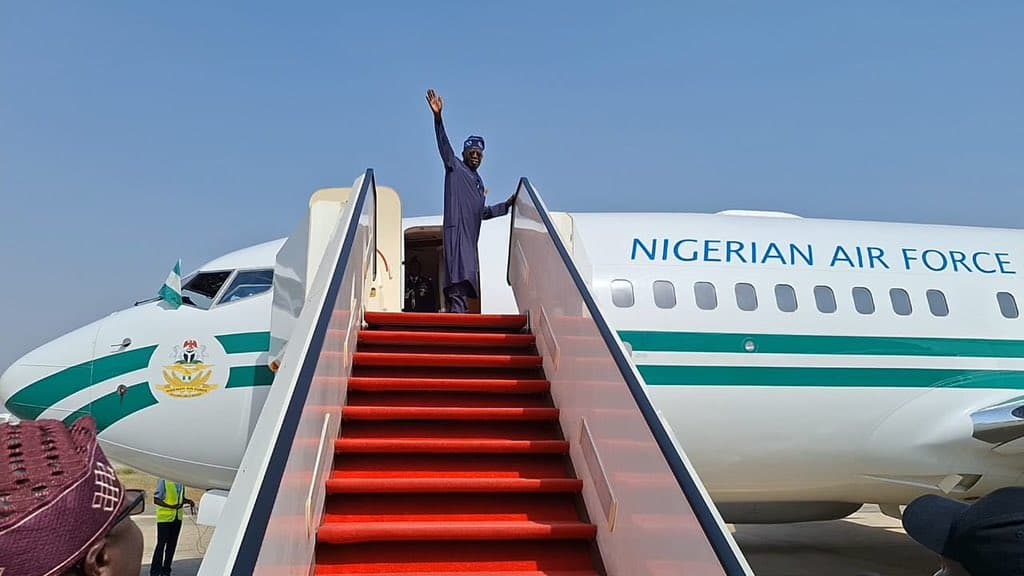 Nigéria : Bola Tinubu s’offre un nouvel avion présidentiel, le peuple crie son indignation