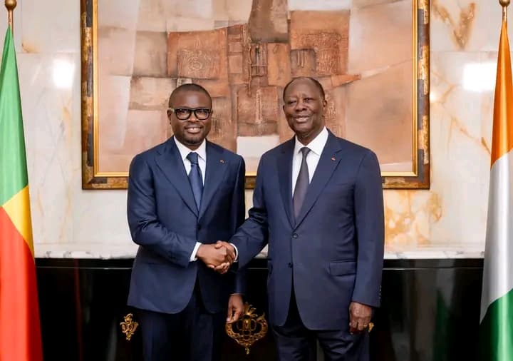 Diplomatie ouest-africaine : Ouattara et Wadagni renforcent l’axe Abidjan-Cotonou
