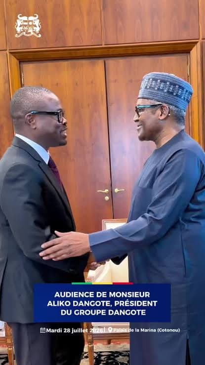 Bénin : Tête à tête entre Wadagni et Aliko Dangote au Palais de la Marina, une rencontre porteuse de nouveaux investissements ?