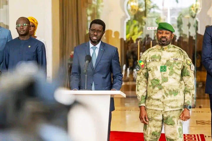 En visite à Bamako: Diomaye Faye tend la main au Mali dans un contexte régional sous tension