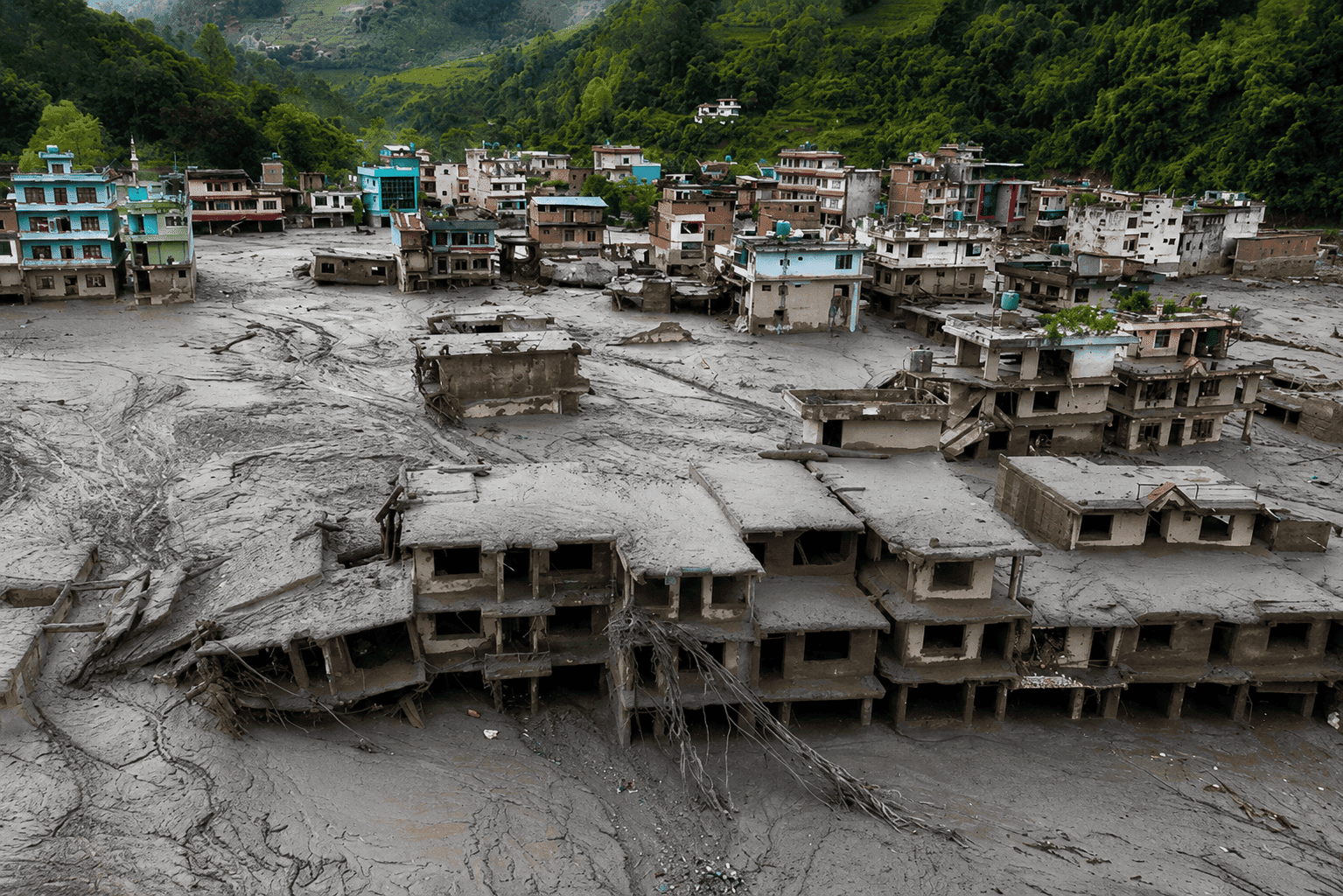 Népal-Tibet : Près de 400 morts et plus de 1 400 disparus après des crues dévastatrices