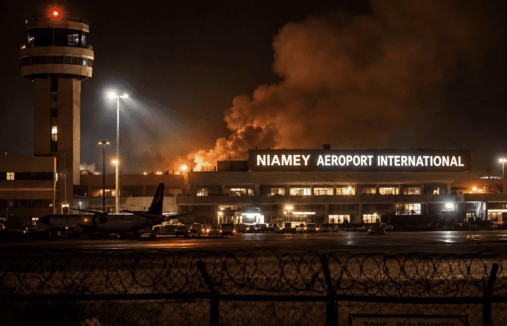 Niger : Nuit de fortes tensions à Niamey, des tirs entendus autour de l’aéroport et du palais présidentiel