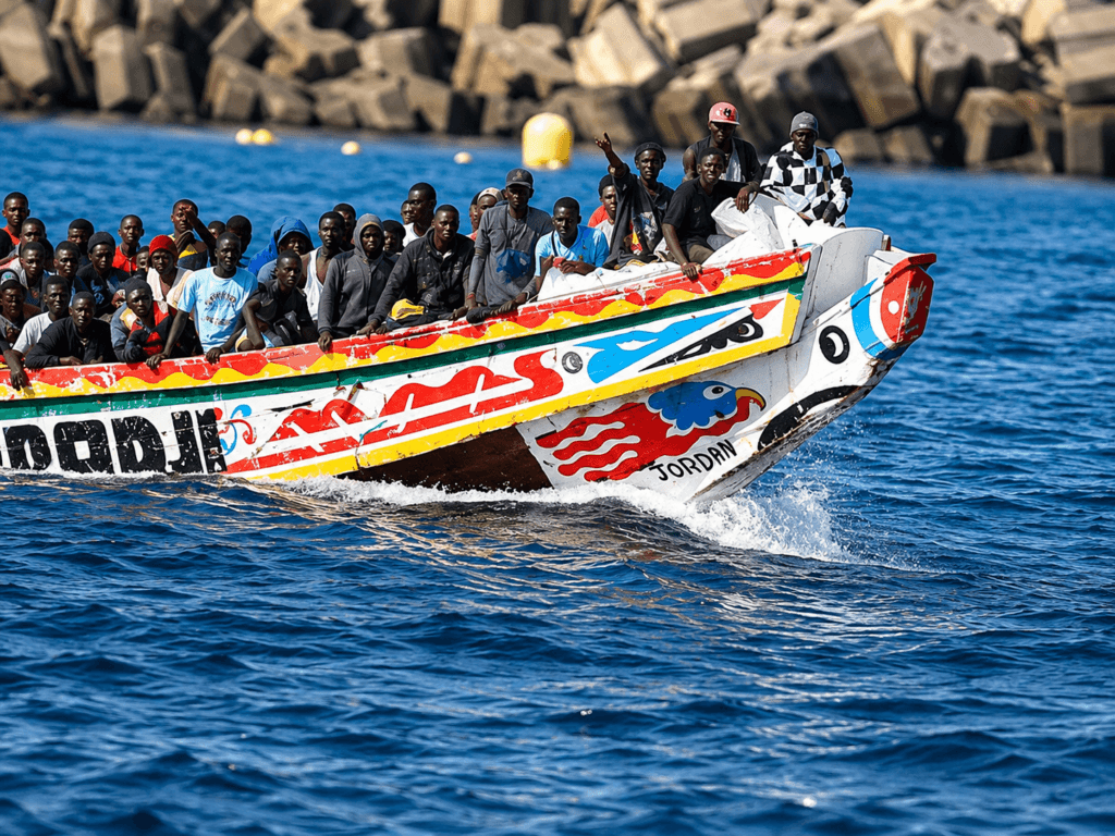 Mauritanie : 204 migrants, dont 20 mineurs, interceptés dans leur périple vers les Canaries