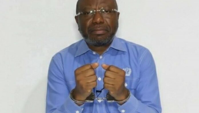 Damana Adia Pickass, cadre du PPA-CI a été arrêté, mardi à Bingerville pour appel à l'insurrection/ Capture.facebook